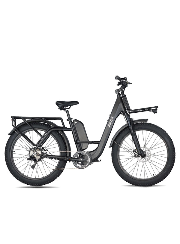 ESPIN NERO 750W 26" Hasta 25 MPH Bicicleta eléctrica todoterreno con neumáticos gruesos